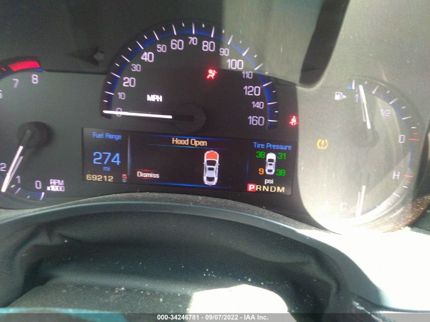 2015 CADILLAC ATS SEDAN LUXURY RWD 1G6AB5RA2F0136908