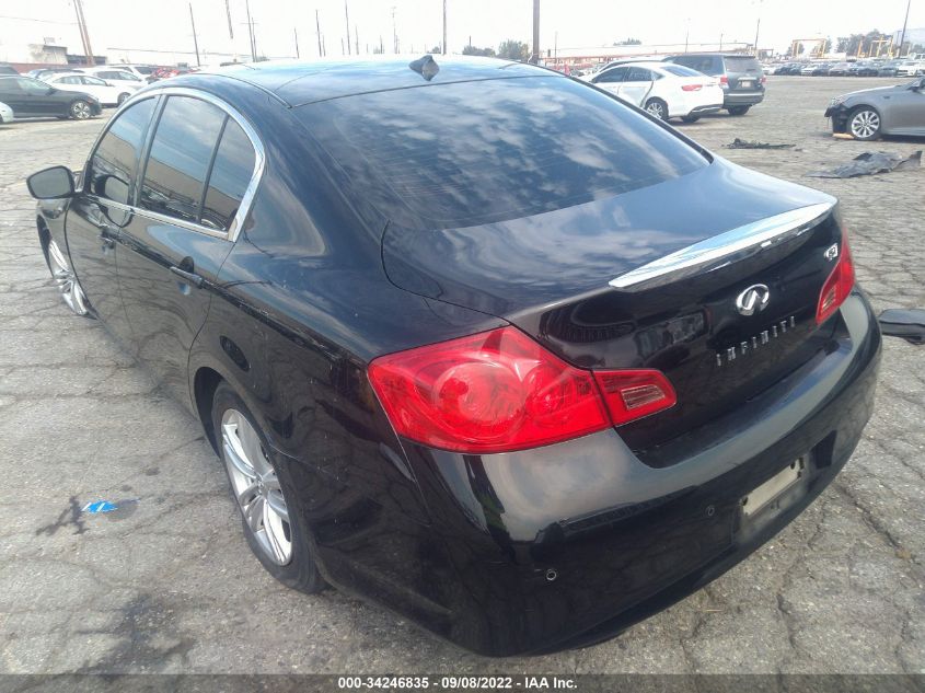 2013 INFINITI G37 SEDAN JOURNEY JN1CV6AP3DM305720