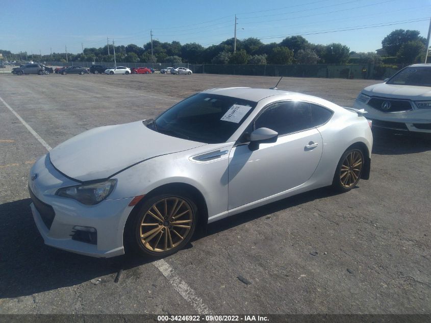 2013 SUBARU BRZ LIMITED JF1ZCAC16D1604151