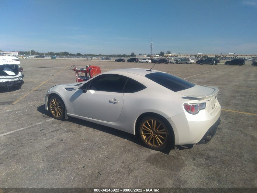 2013 SUBARU BRZ LIMITED JF1ZCAC16D1604151