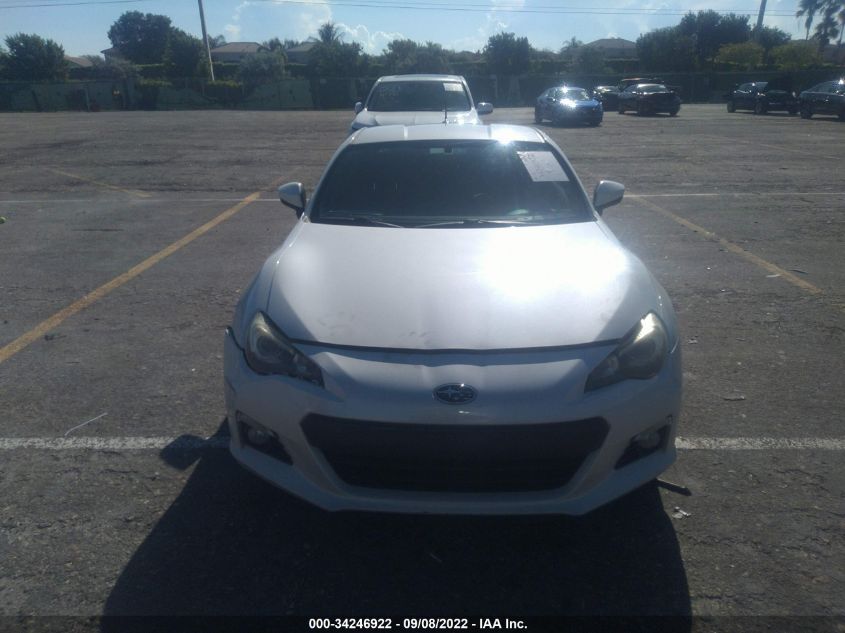 2013 SUBARU BRZ LIMITED JF1ZCAC16D1604151