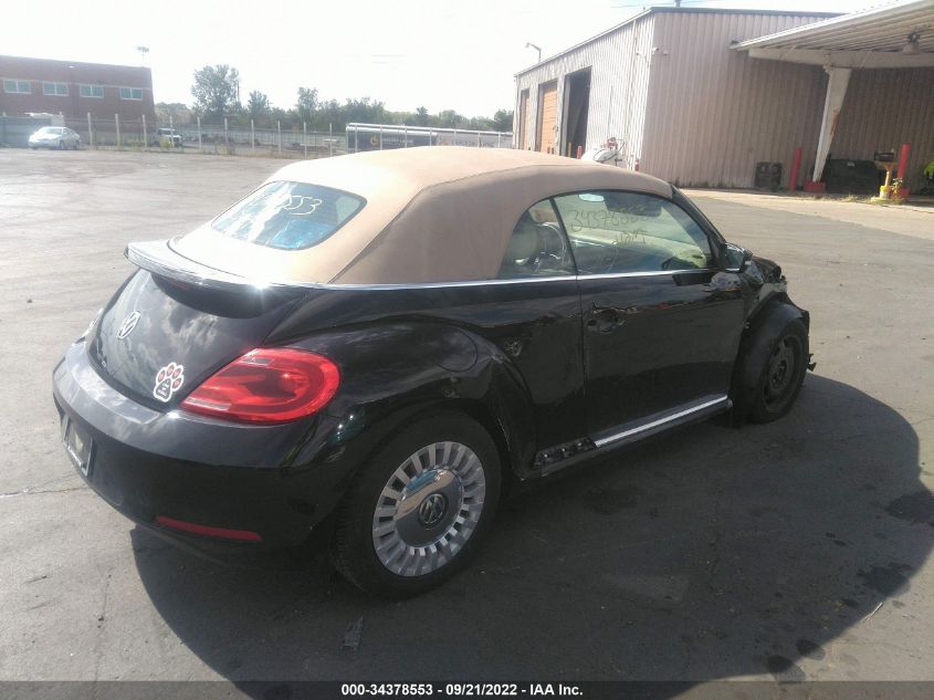 2015 VOLKSWAGEN BEETLE CONVERTIBLE 1.8T W/TECH 3VW507AT3FM812693