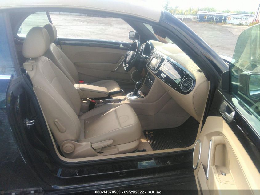 2015 VOLKSWAGEN BEETLE CONVERTIBLE 1.8T W/TECH 3VW507AT3FM812693