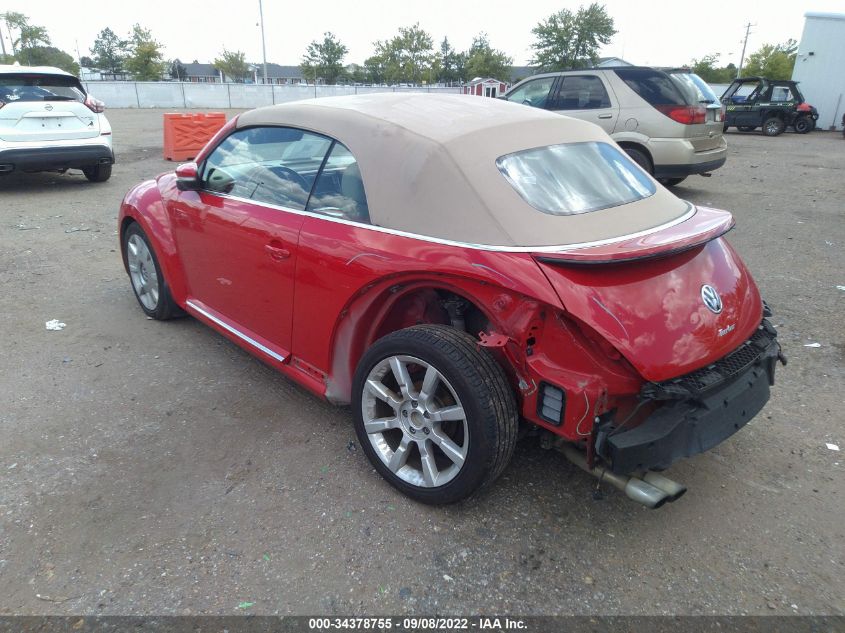 2018 VOLKSWAGEN BEETLE CONVERTIBLE S/COAST/SE 3VW5DAAT0JM518145