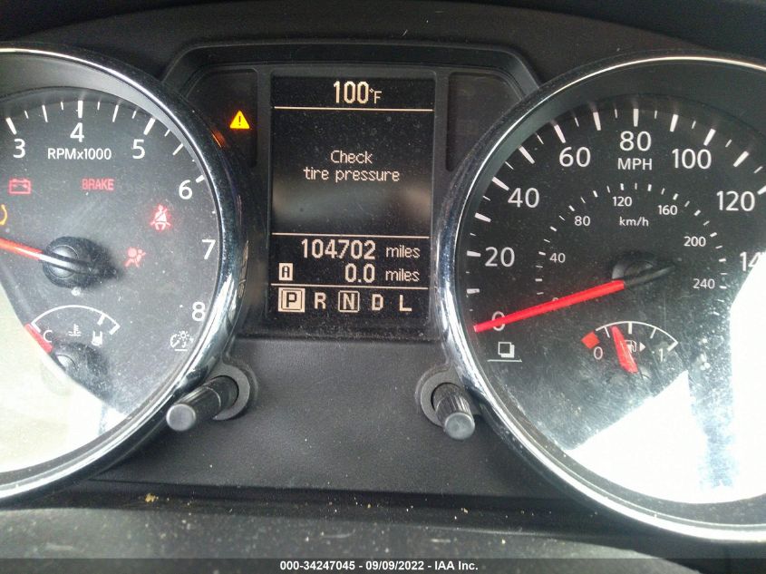 2015 NISSAN ROGUE SELECT S JN8AS5MT7FW165313