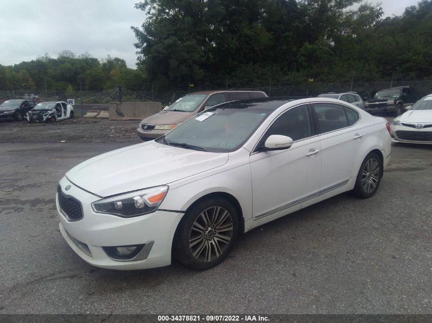 2014 KIA CADENZA PREMIUM KNALN4D70E5132731