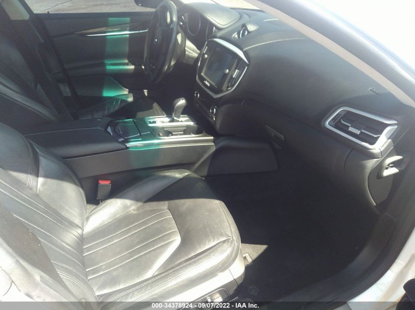2015 MASERATI GHIBLI ZAM57XSA2F1161447