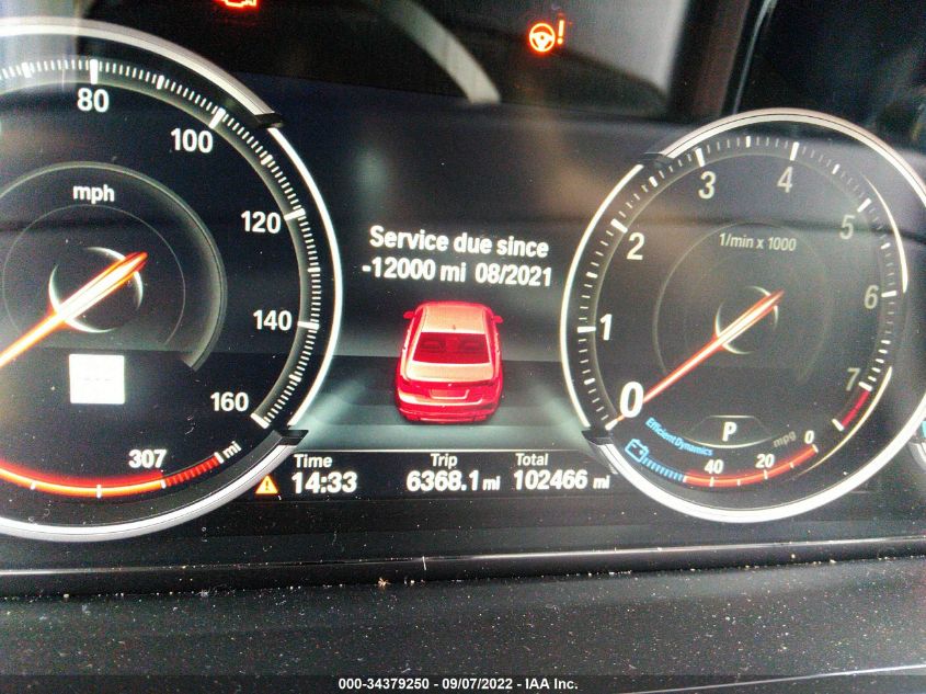 2015 BMW 7 SERIES 750LI/ALPINA B7 WBAYE8C51FD781300
