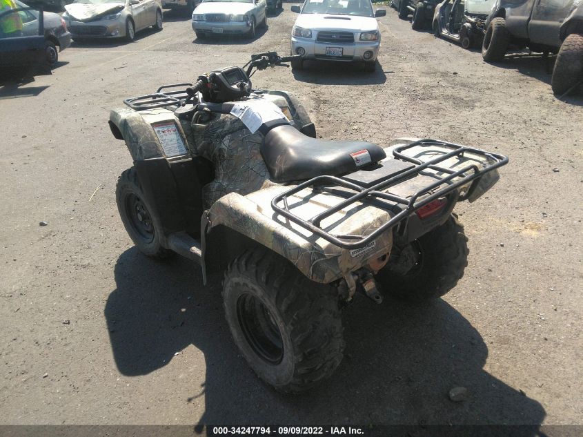 2015 HONDA TRX420 FM 1HFTE4012F4100655