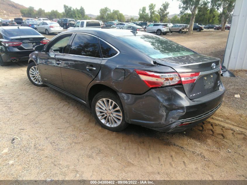 2013 TOYOTA AVALON HYBRID LIMITED 4T1BD1EB5DU015357