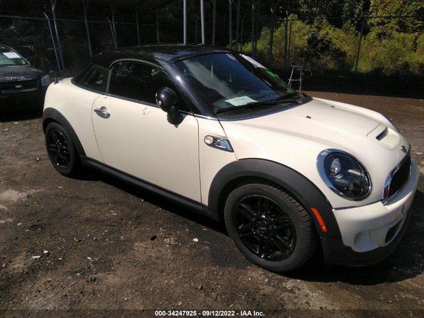 2013 MINI COOPER COUPE S WMWSX3C52DT408580