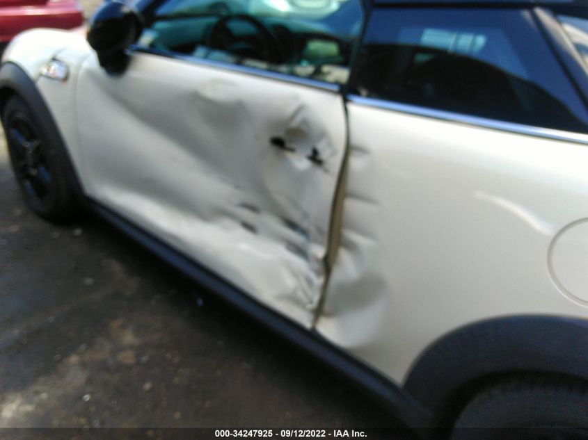 2013 MINI COOPER COUPE S WMWSX3C52DT408580