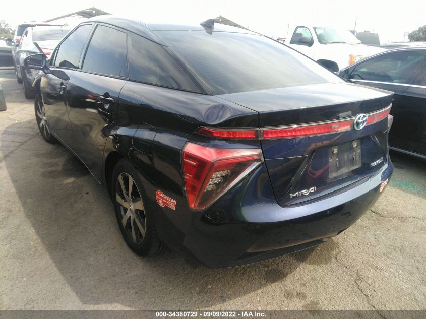 2017 TOYOTA MIRAI JTDBVRBD9HA002706