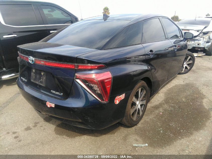 2017 TOYOTA MIRAI JTDBVRBD9HA002706