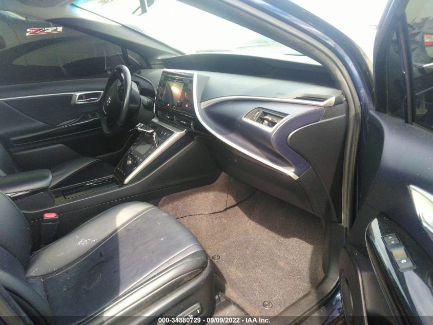2017 TOYOTA MIRAI JTDBVRBD9HA002706