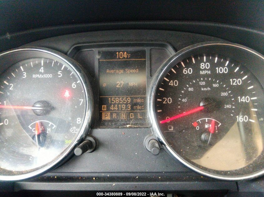 2015 NISSAN ROGUE SELECT S JN8AS5MV8FW767574