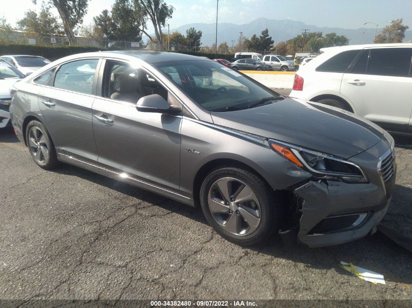 2017 HYUNDAI SONATA PLUG-IN HYBRID LIMITED KMHE54L29HA072294