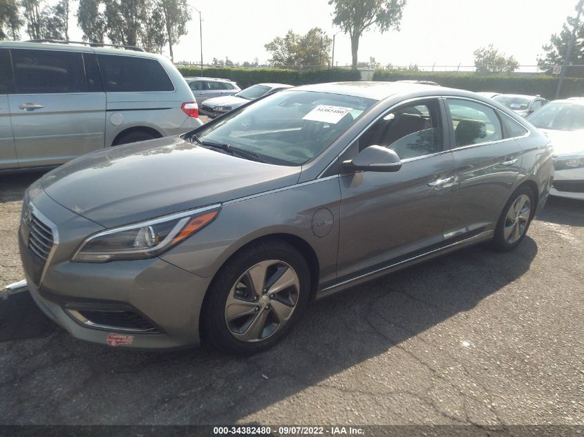 2017 HYUNDAI SONATA PLUG-IN HYBRID LIMITED KMHE54L29HA072294