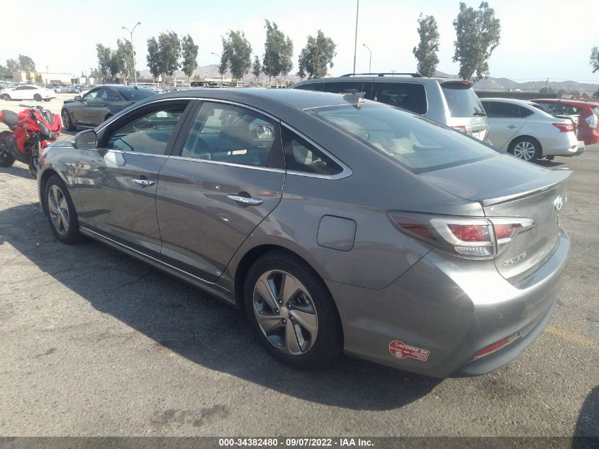 2017 HYUNDAI SONATA PLUG-IN HYBRID LIMITED KMHE54L29HA072294