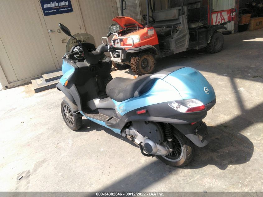 2007 PIAGGIO MP3 ZAPM479M175002629