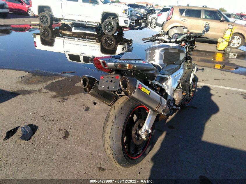 2007 APRILIA TUONO 1000 ZD4RRTT077S000249