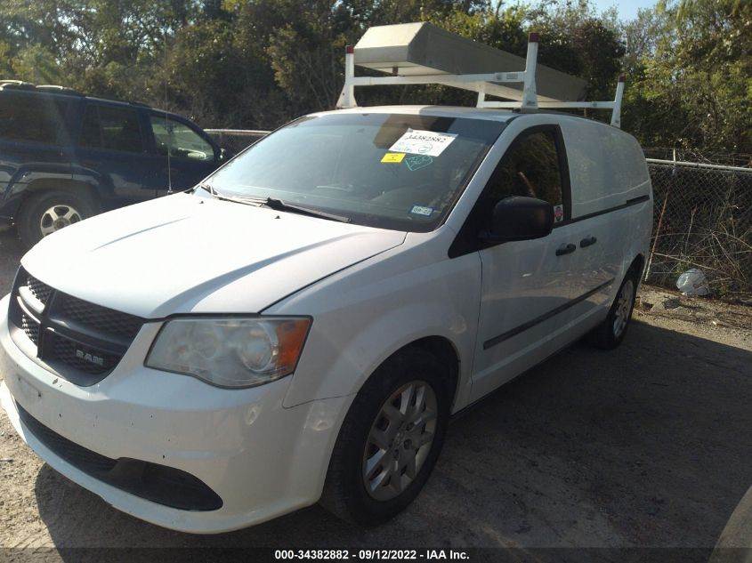 2014 RAM CARGO VAN TRADESMAN 2C4JRGAG9ER389975