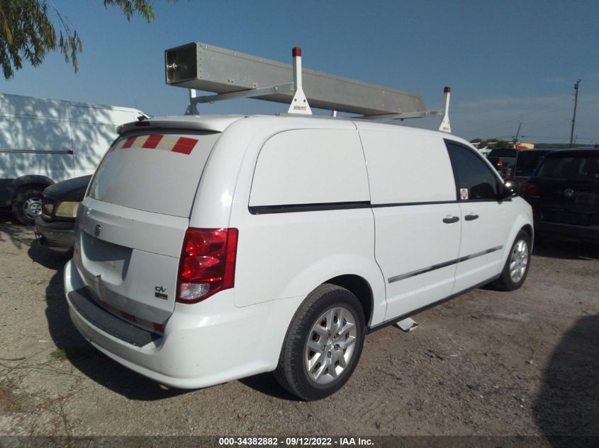 2014 RAM CARGO VAN TRADESMAN 2C4JRGAG9ER389975
