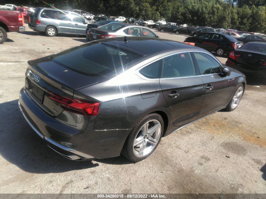 2021 AUDI A5 SPORTBACK S LINE PREMIUM PLUS WAUFACF50MA041317
