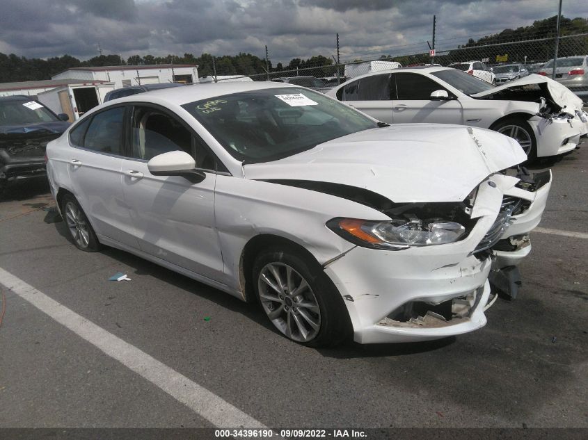 3FA6P0H73HR237400 FORD FUSION SE 2017