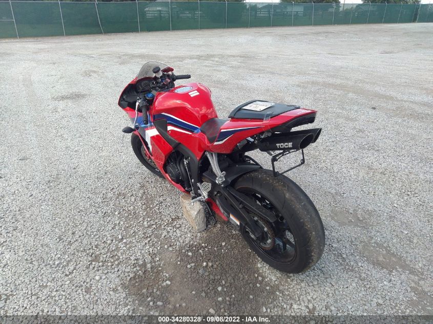 2022 HONDA CBR600 RA JH2PC40J5NK800074