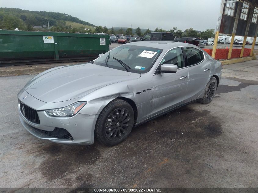 2014 MASERATI GHIBLI S Q4 ZAM57RTA8E1080302