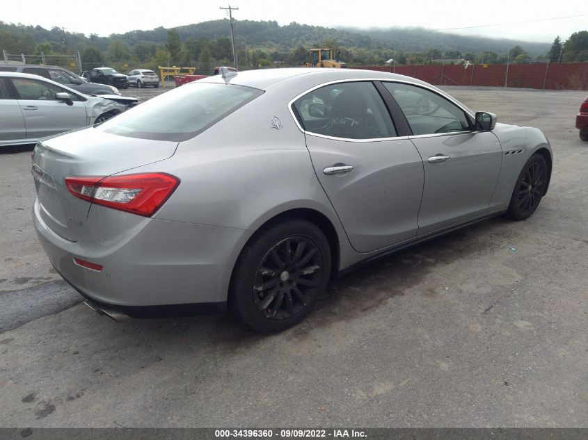 2014 MASERATI GHIBLI S Q4 ZAM57RTA8E1080302