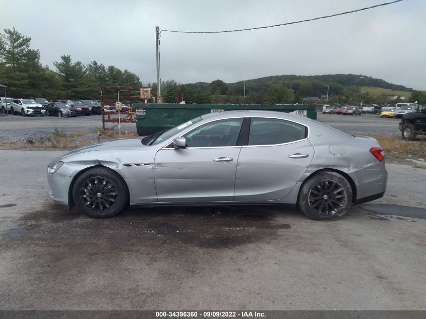 2014 MASERATI GHIBLI S Q4 ZAM57RTA8E1080302