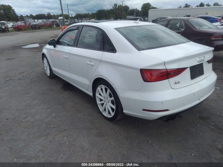 2016 AUDI A3 1.8T PREMIUM WAUA7GFFXG1010718