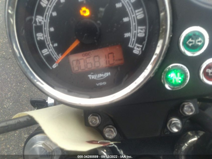 2014 TRIUMPH MOTORCYCLE BONNEVILLE SMT900K11ET618237