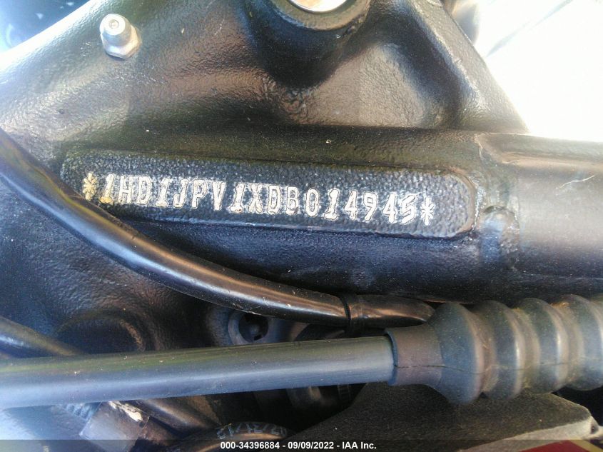 2013 HARLEY-DAVIDSON FXS BLACKLINE 1HD1JPV1XDB014945