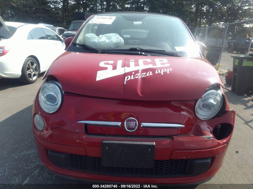 2015 FIAT 500C POP 3C3CFFDR8FT582212