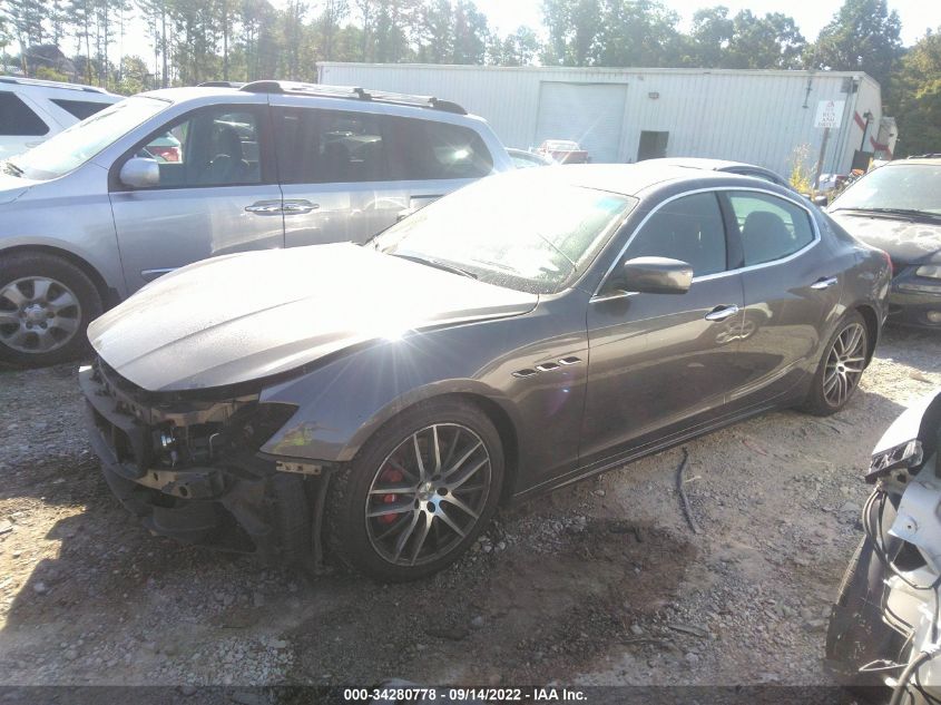2014 MASERATI GHIBLI S Q4 ZAM57RTA3E1088890