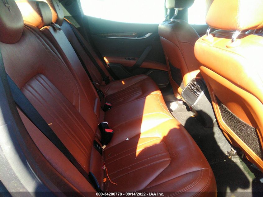 2014 MASERATI GHIBLI S Q4 ZAM57RTA3E1088890