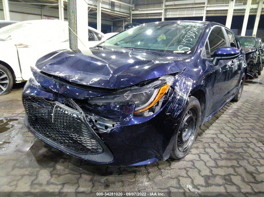 VIN 00FEPRAE3LP145835 2020 TOYOTA COROLLA LE
