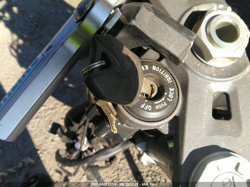 2009 KAWASAKI ZX600 R JKAZX4R199A002661