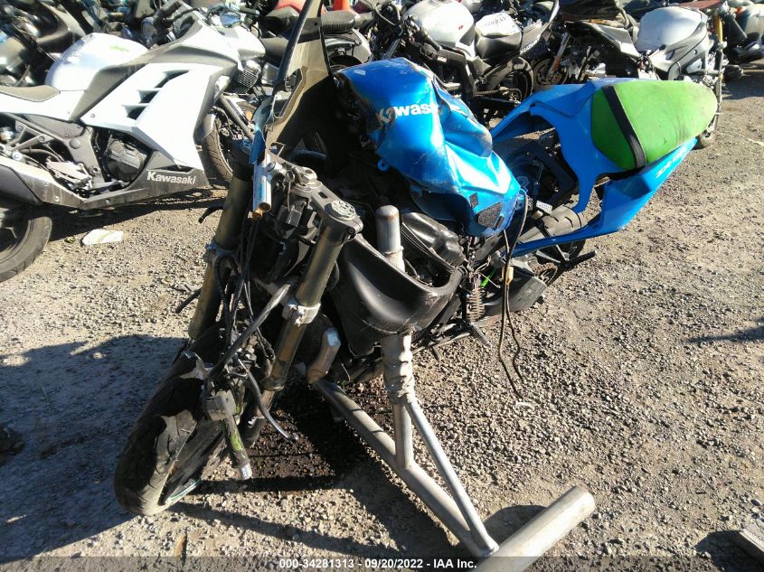 2009 KAWASAKI ZX600 R JKAZX4R199A002661