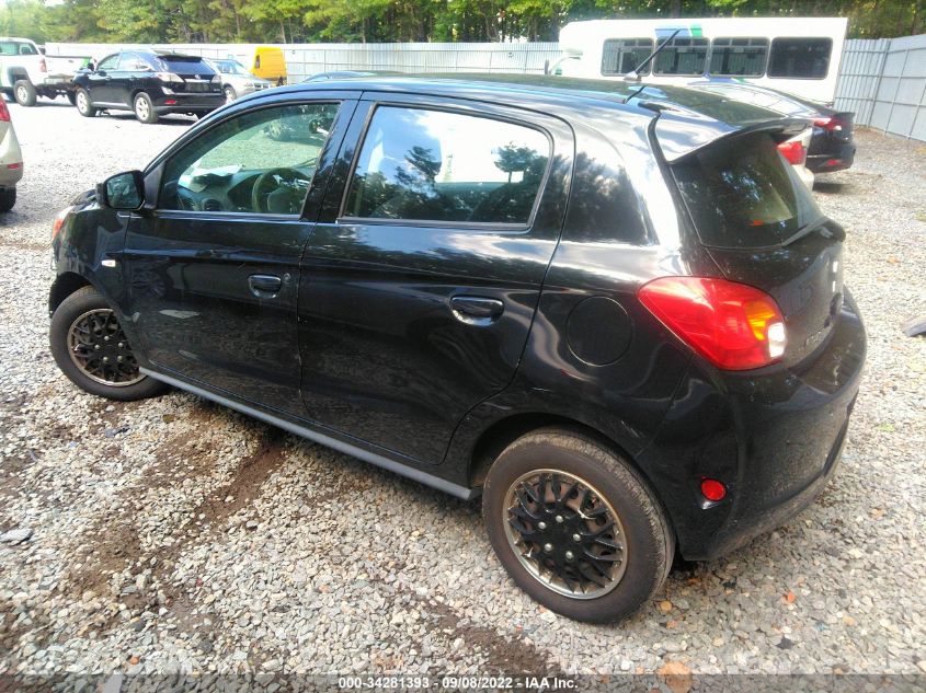 2015 MITSUBISHI MIRAGE DE/RF ML32A3HJ3FH037481