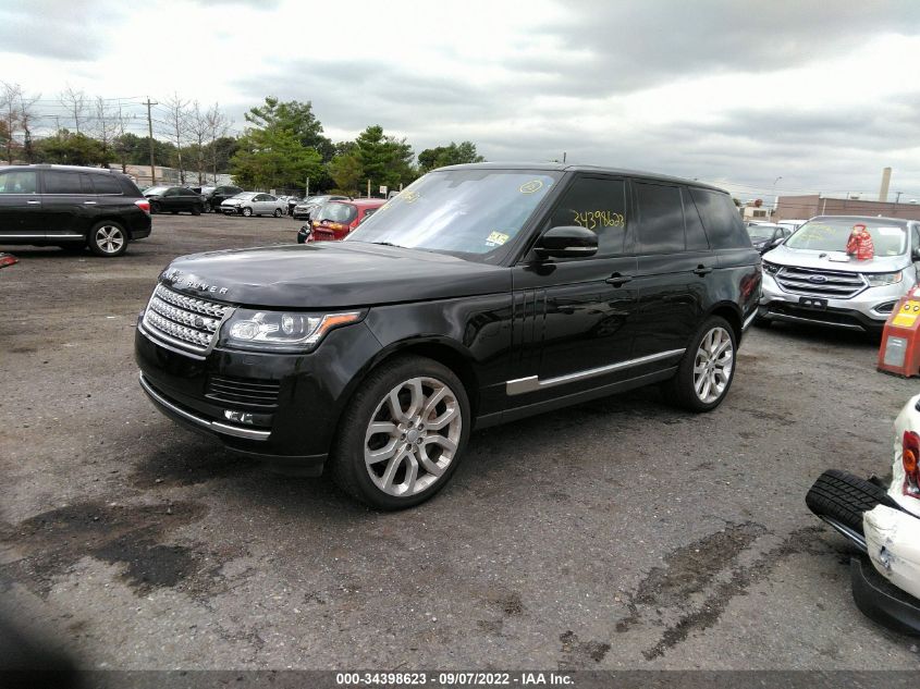 2016 LAND ROVER RANGE ROVER SUPERCHARGED SALGS2EF6GA306148