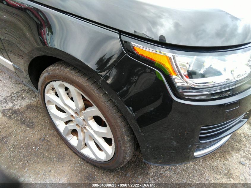2016 LAND ROVER RANGE ROVER SUPERCHARGED SALGS2EF6GA306148
