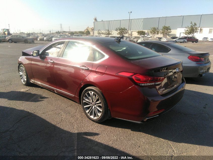 2015 HYUNDAI GENESIS 3.8L KMHGN4JE2FU068394