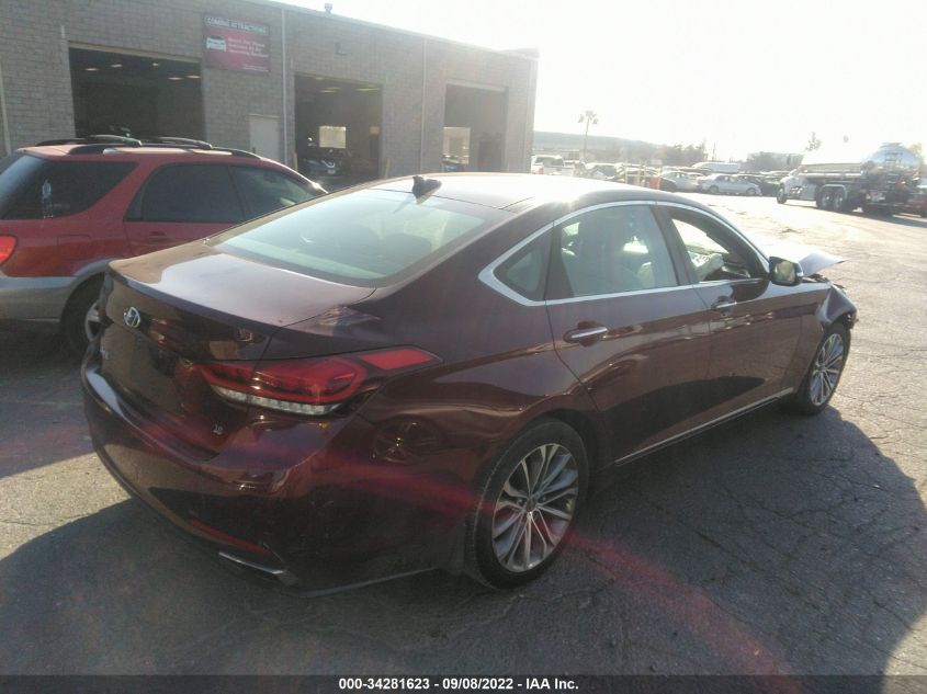 2015 HYUNDAI GENESIS 3.8L KMHGN4JE2FU068394