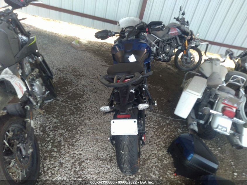 2022 TRIUMPH MOTORCYCLE TIGER SPORT 660 SMTL20UL4NTAX6729