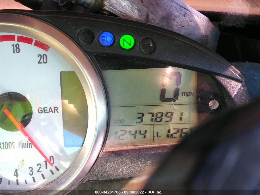 2007 KAWASAKI ZX600 P JKAZX4P107A020711