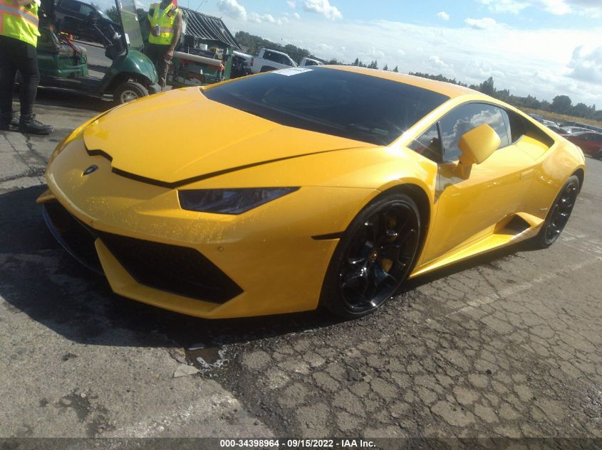 2015 LAMBORGHINI HURACAN ZHWUC1ZFXFLA03365